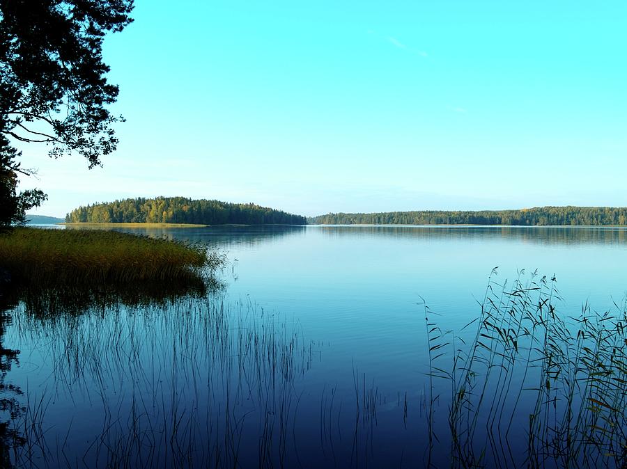 Nature Photograph - Morning On Lake Gapern by Image Shot By Charles Linden
