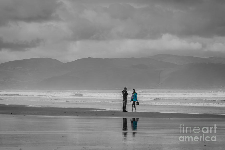 Inch Beach Photograph - Morning on the Beach by Eva Lechner