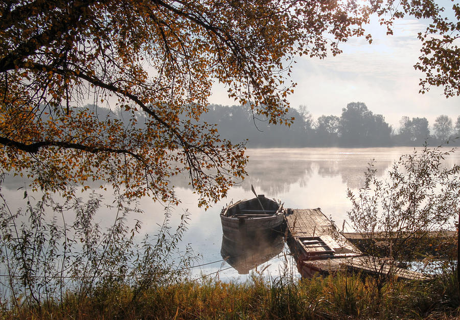 Morning On The River Photograph by Alexander Kiyashko