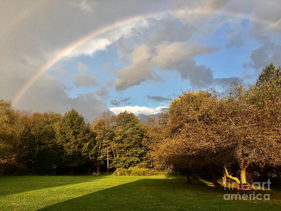 Morning Rainbow Photograph by Jeffrey Koss