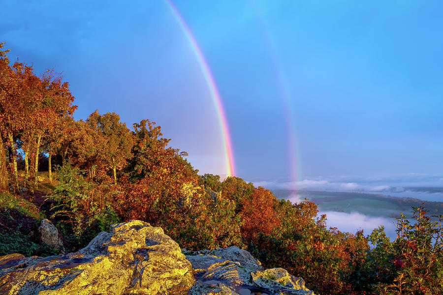 Morning Rainbows Photograph by James Barber