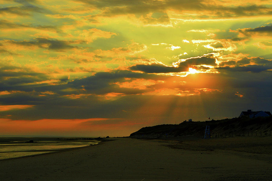 Morning Rays over Cape Cod Photograph by Dianne Cowen Cape Cod Photography