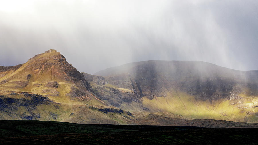 Morning Showers over the Quiraing Photograph by Nicholas Blackwell