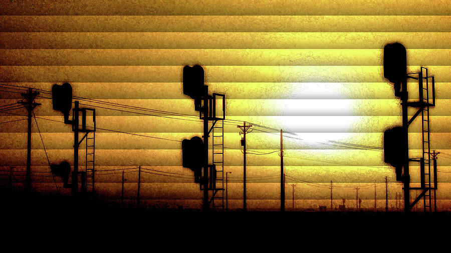 Morning Signals - The Slat Collection Photograph by Bill Kesler