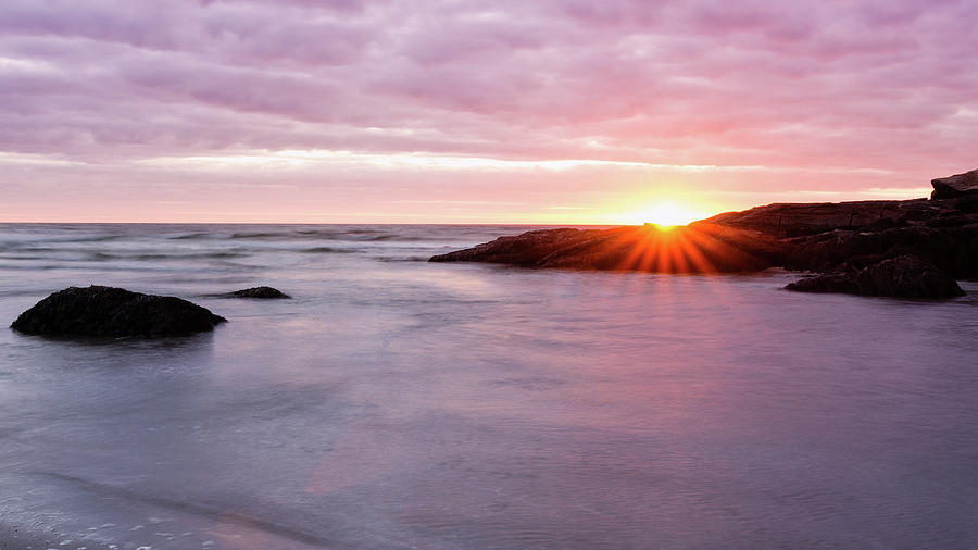 Morning Sun Good Harbor Photograph by Michael Hubley
