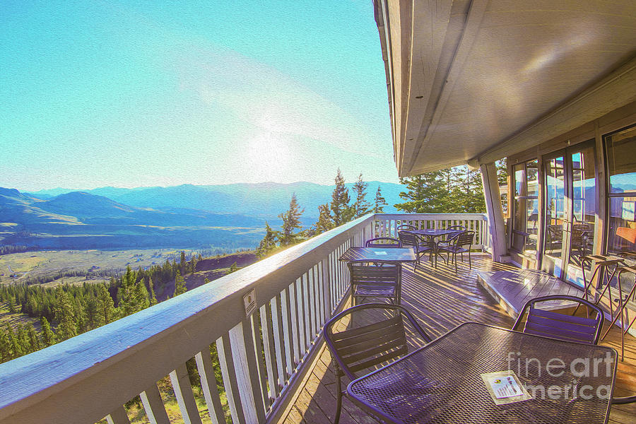 Morning Sunrise at Sun Mountain Lodge Architectural Photography by Omaste Witkowski Photograph by Omaste Witkowski