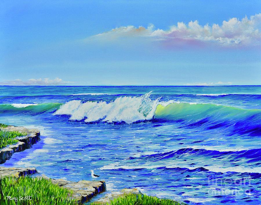 Morning Tide Painting by Mary Scott