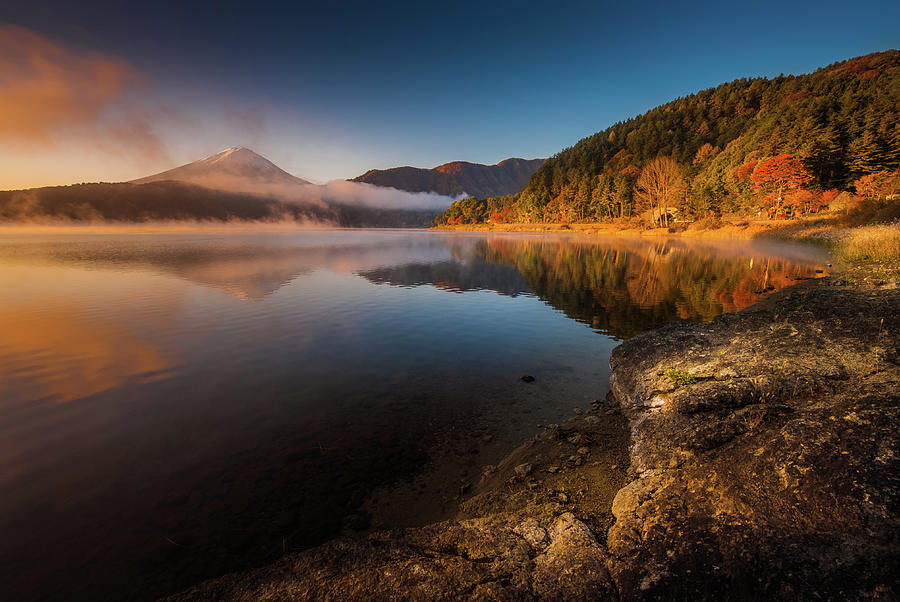 Morning View Photograph by Coolbiere Photograph