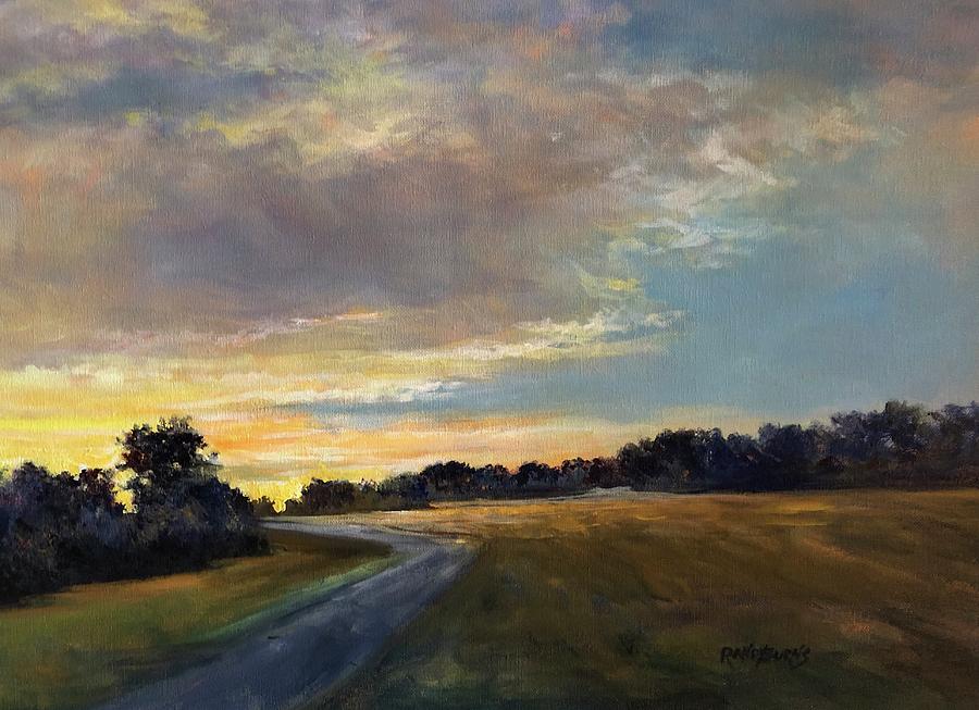 Morning Walk Painting by Rand Burns