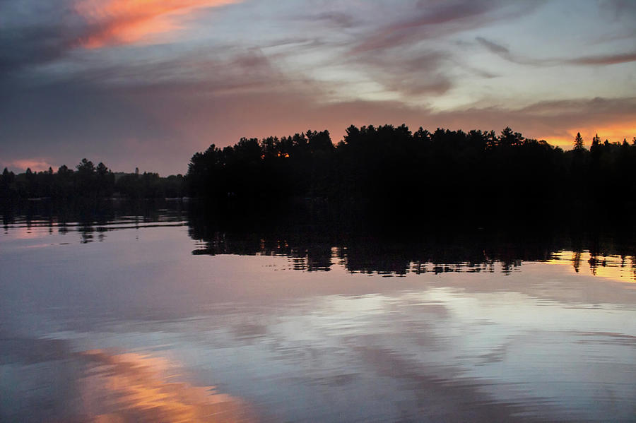 Mornings Gift - Sunrise - Wollaston Lake Photograph by Spencer Bush