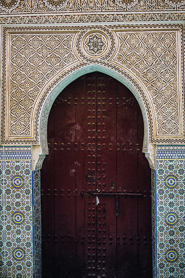 Architecture Photograph - Moroccan Door by Pati Photography
