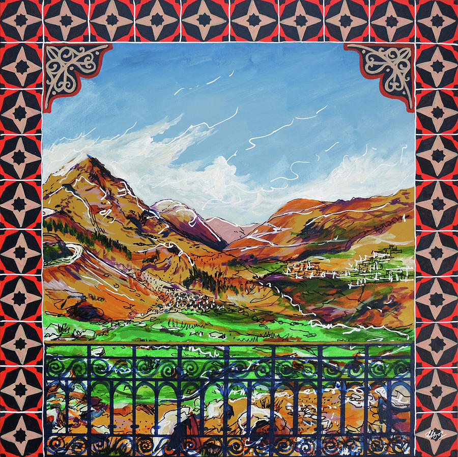 Morocco  Painting by Laura Hol Art