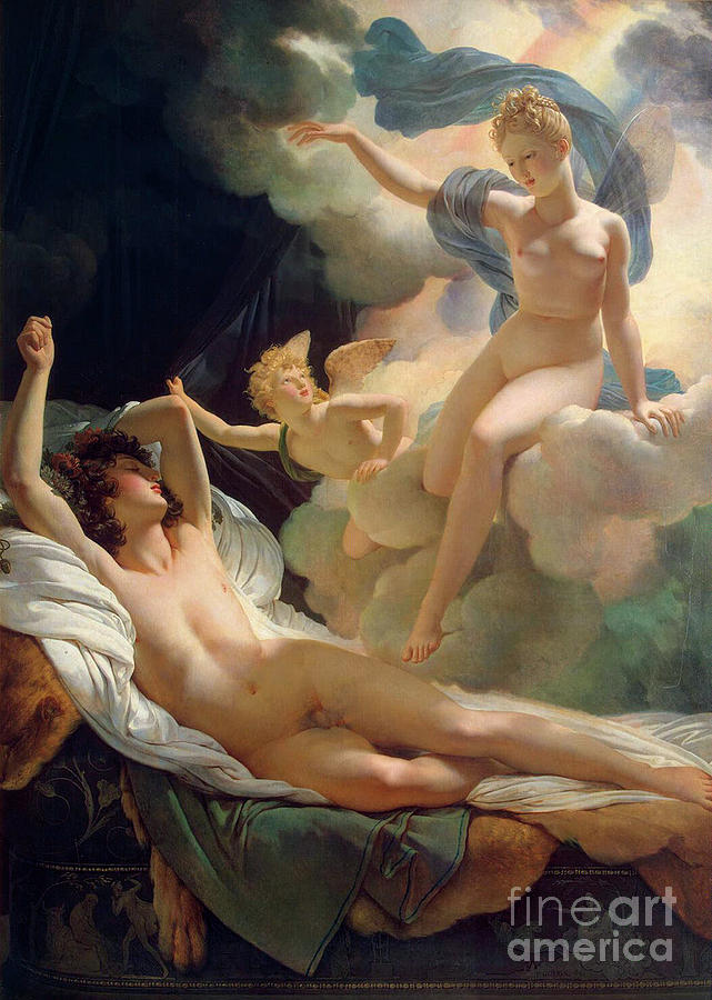 Morpheus And Iris, 1811. Artist Pierre Drawing by Heritage Images