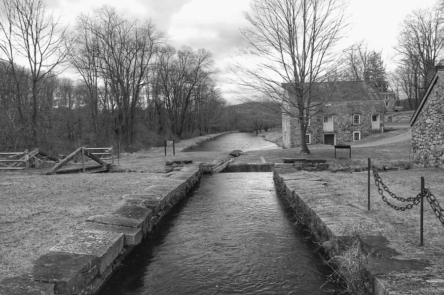 Morris Canal and Lock - Waterloo Village Photograph by Christopher Lotito