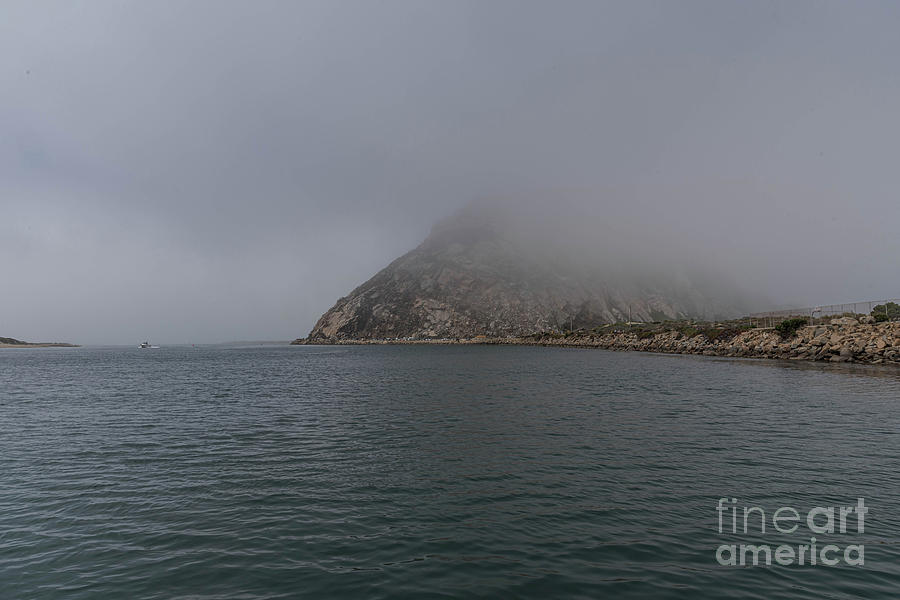 Fog Photograph - Morro Fog by Jeff Hubbard Fog Photograph - Morro Fog by Jeff Hubbard
