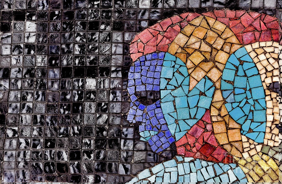 Mosaic Tile ..abstract by Elaine Manley Mosaic Tile ..abstract by Elaine Manley