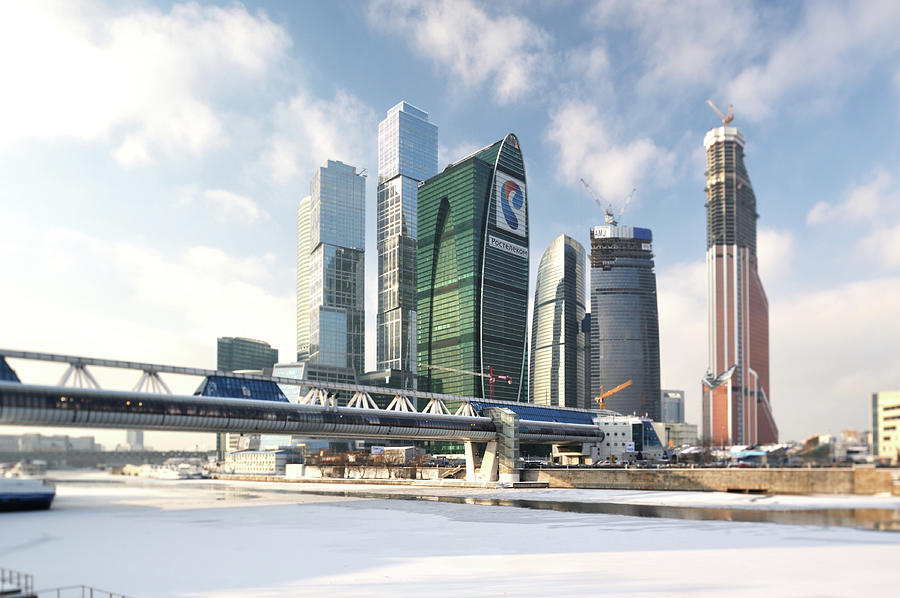 Moscow City View Photograph by Vladimir Zakharov