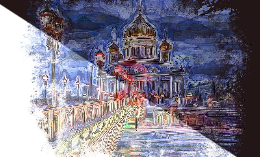Moscow Dual Tone Painting