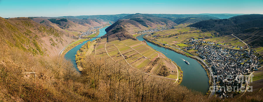 Mosel River Bend Photograph