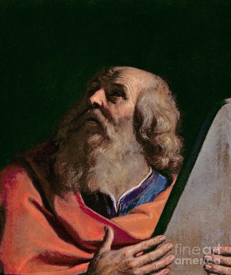 Arts Painting - Moses by Guercino
