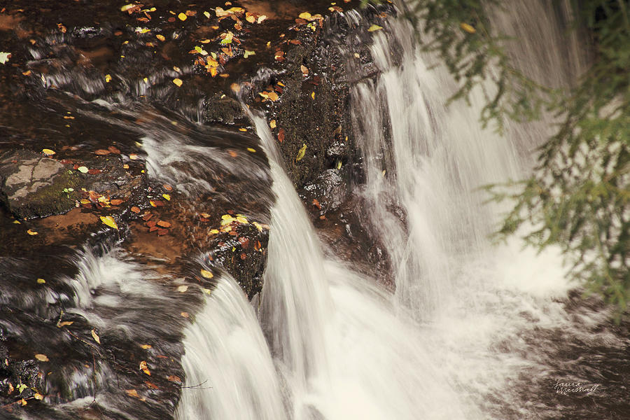 Landscape Photograph - Mosquito Falls I by Laura Marshall
