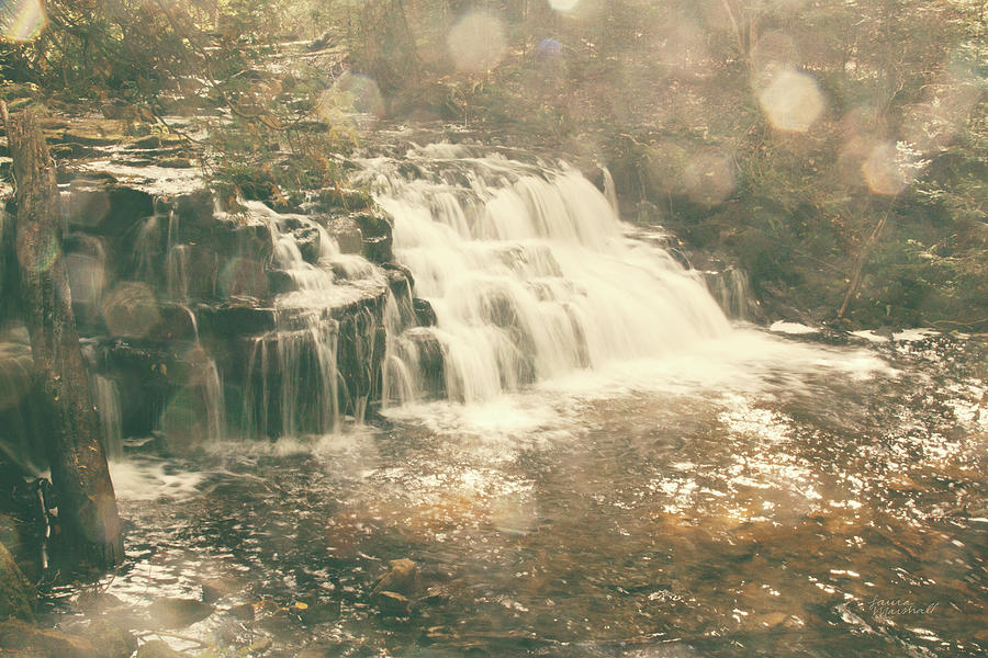 Landscape Photograph - Mosquito Falls II by Laura Marshall
