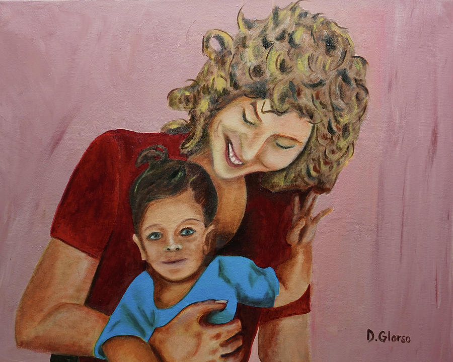 Mother and Child Painting by Dean Glorso