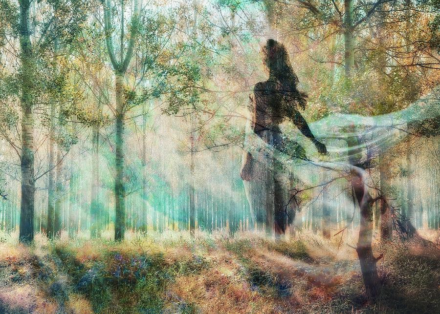 Mother Nature in Spring Digital Art by Ally White