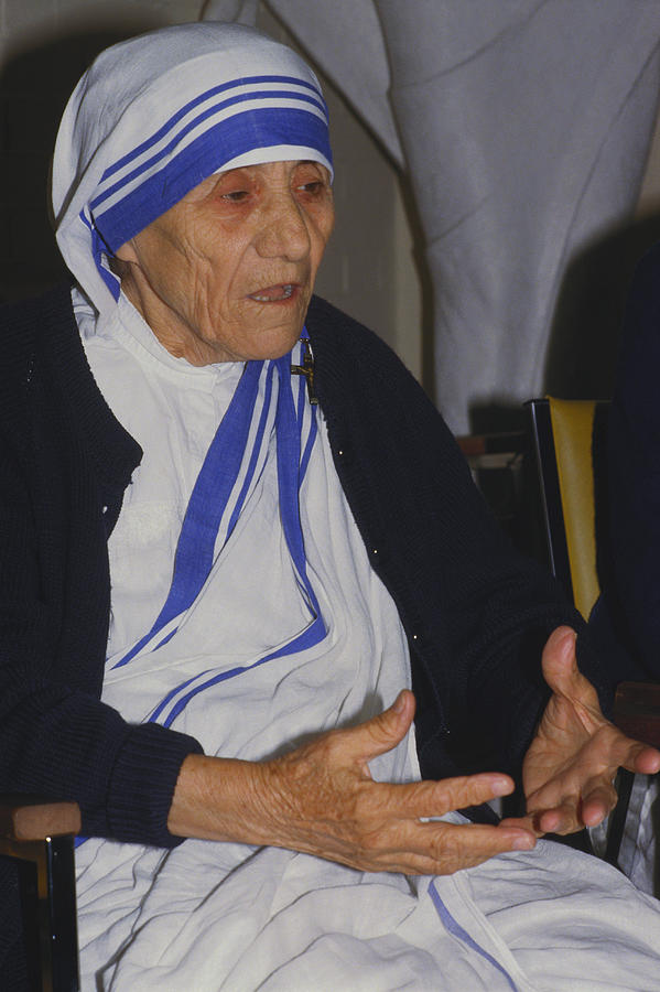 Mother Teresa, Nobel Prize 1979 Photograph by Bettina Cirone