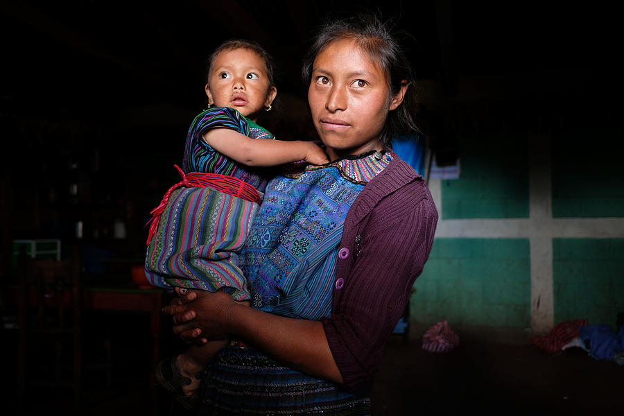 Guatemala Photograph - Motherhood by Orna Naor
