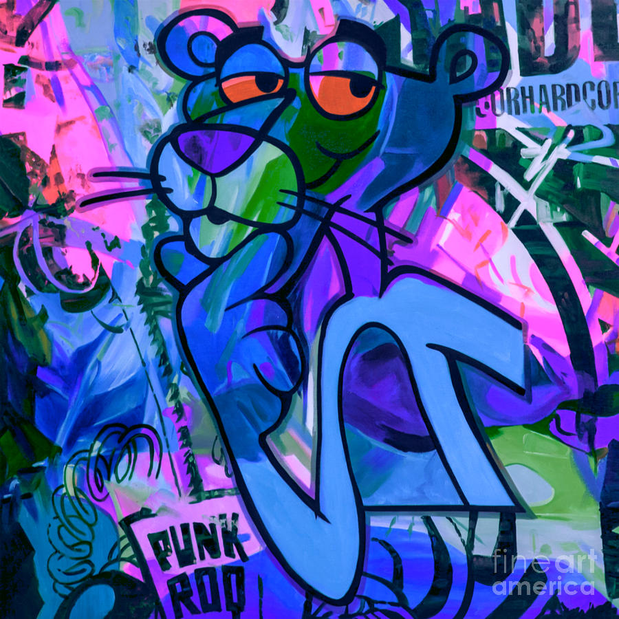 Motiv Paulchen Blau - Punk Rod Painting by Felix Von Altersheim