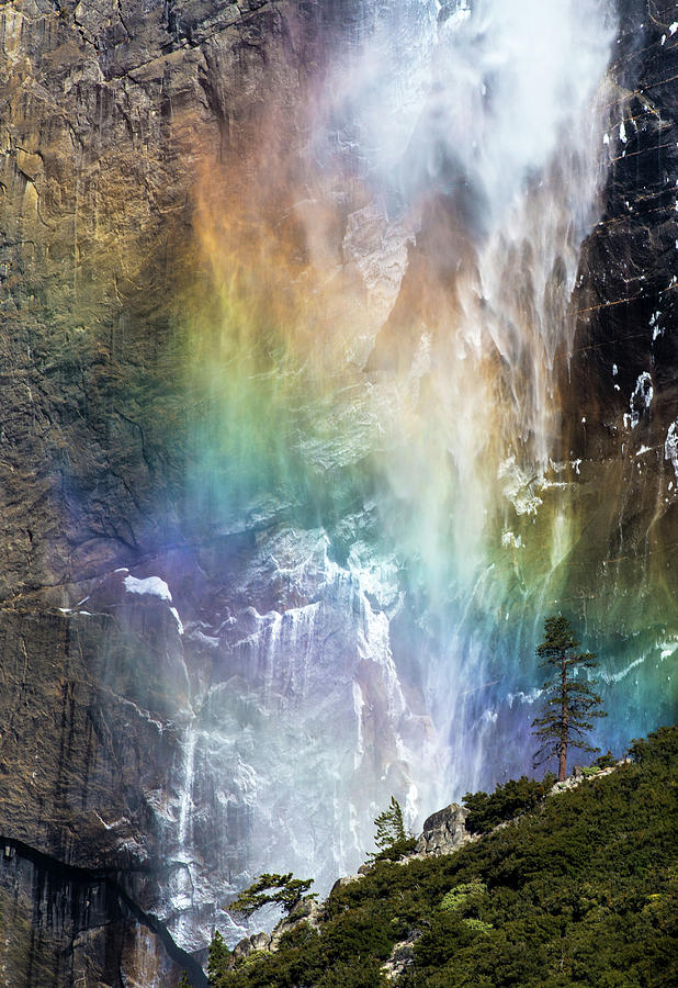 Yosemite National Park Photograph - Motley Falls by Naphat Chantaravisoot