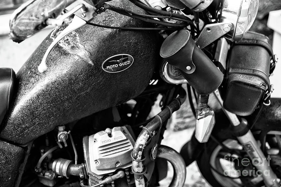 Moto Guzzi in Sorrento Photograph by John Rizzuto