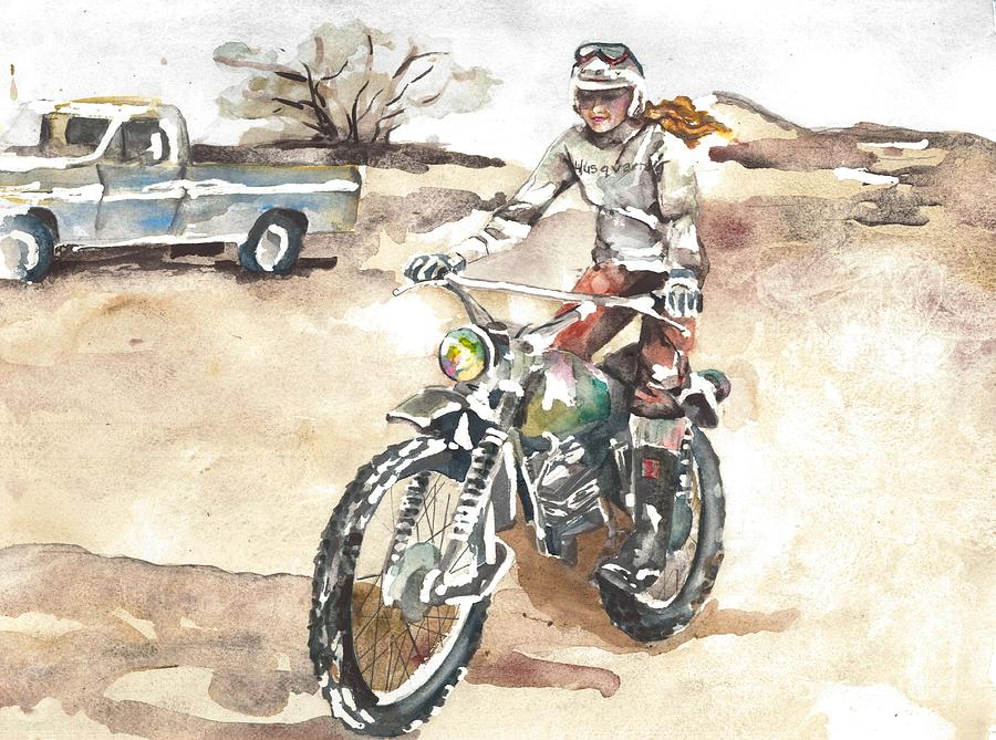 Moto Mimi Painting by Norah Daily