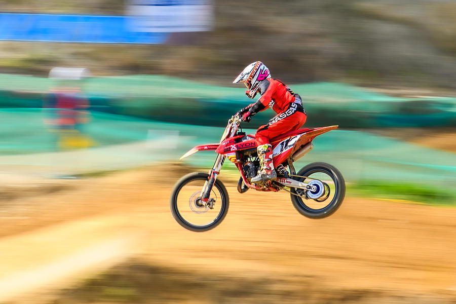 Sports Photograph - Motocross by Francisco Jose Lopez Fernandez