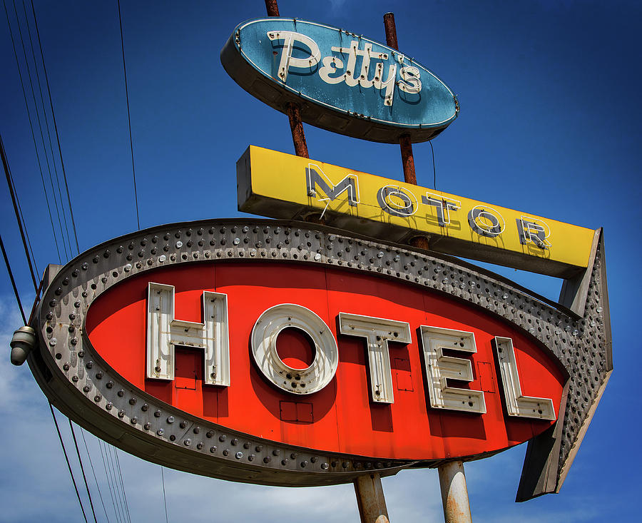 Motor Hotel Photograph by Bud Simpson