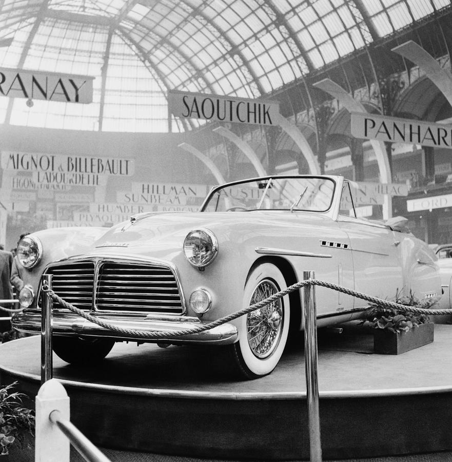 Motor Show In Paris On October 1950 Photograph by Keystone-france