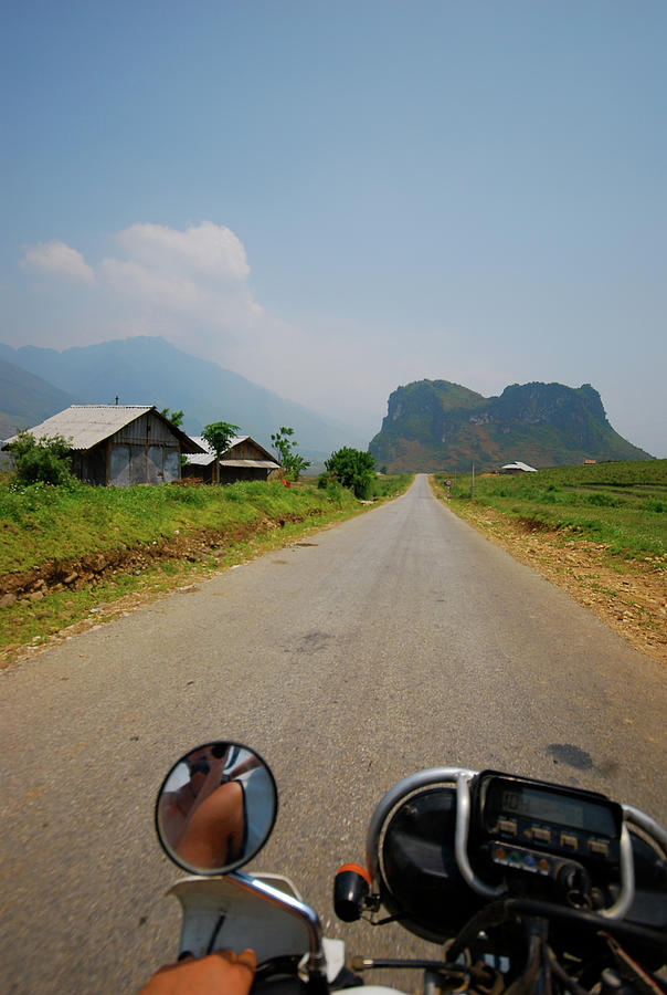 Nature Photograph - Motorbike Trip Through Northern Vietnam by Thepurpledoor