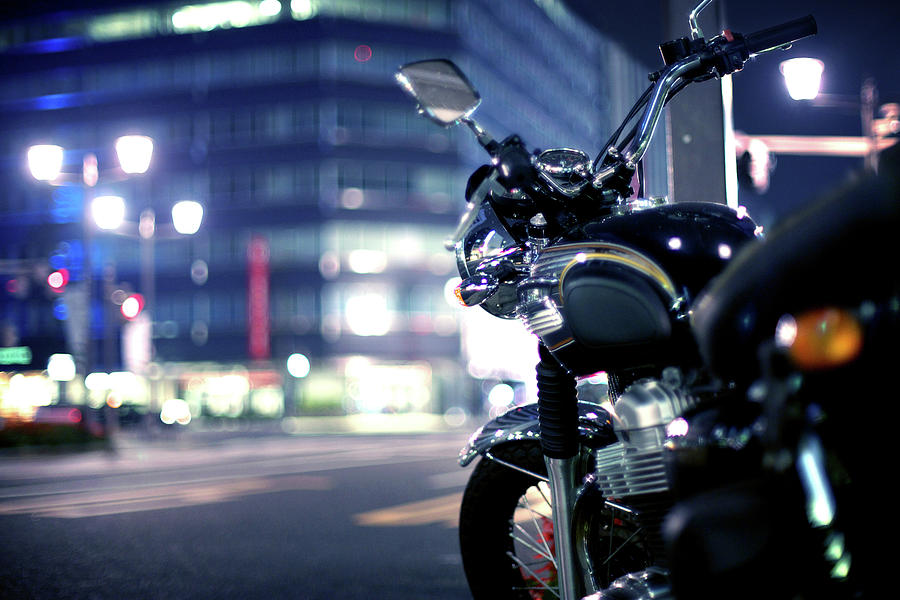 Motorcycle Photograph by Amature Photographer