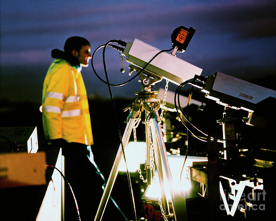 Motorway Surveillance Photograph by Trl Ltd./science Photo Library