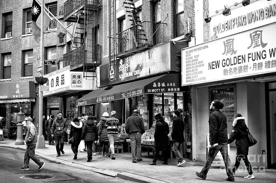 Mott Street Days New York City Photograph by John Rizzuto