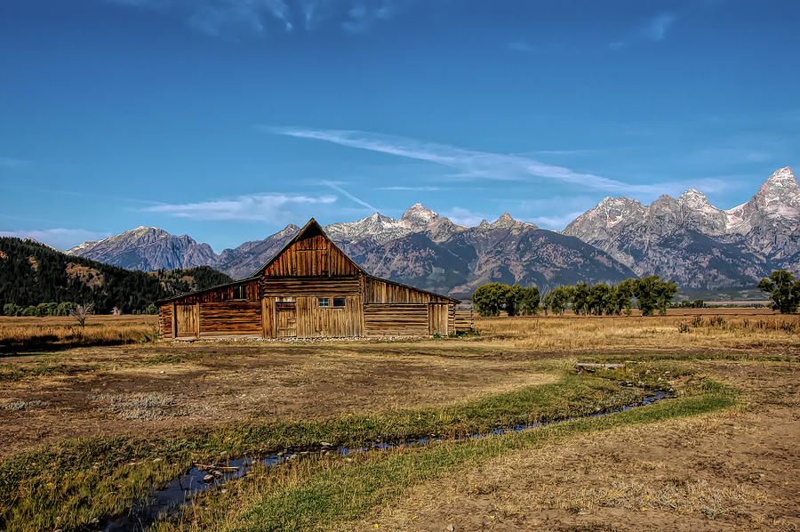 Moulton Barn #1 Photograph by Wade Aiken - Fine Art America