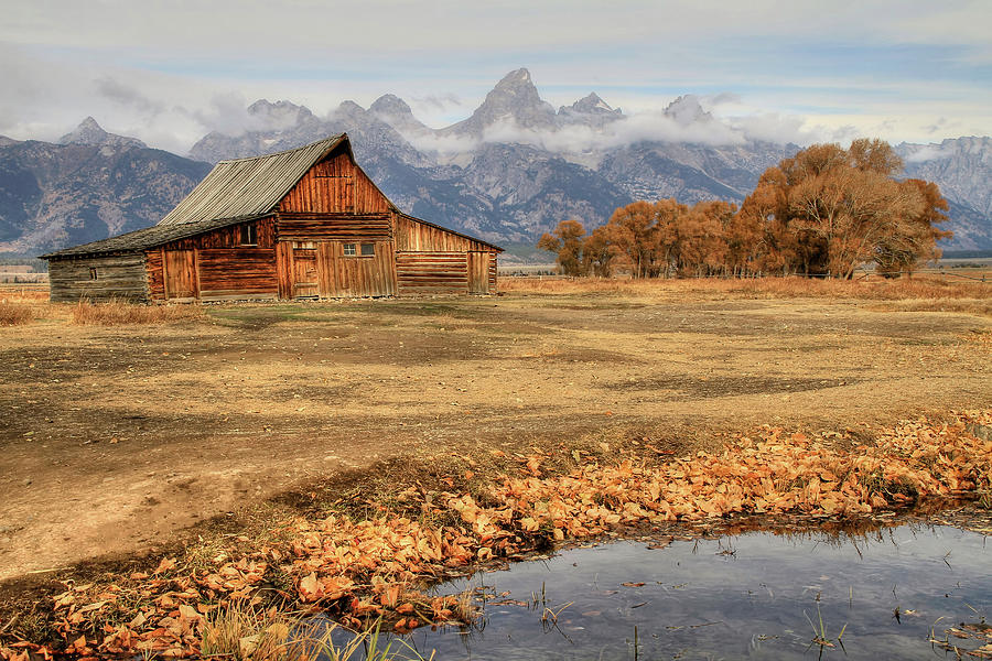 Moulton Barn 2- Grand Tetons Photograph by Donna Kennedy