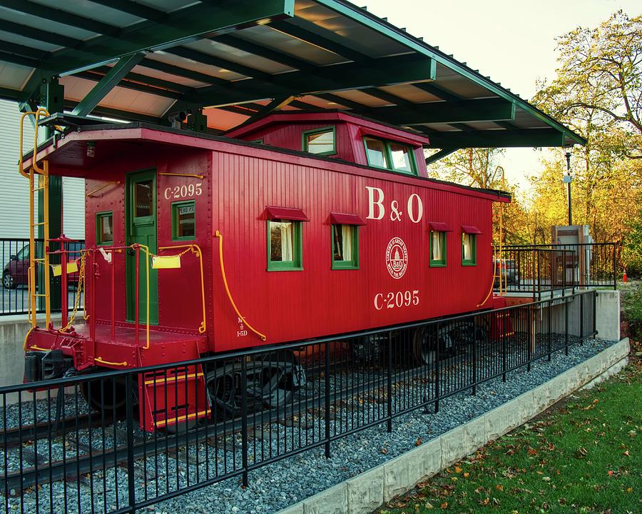 Mount Airy B and O Caboose Photograph by Mark Dodd