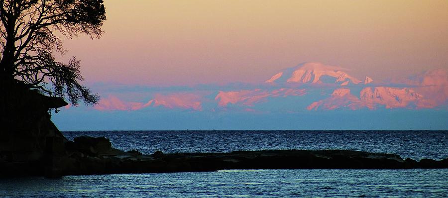 Mount Baker Morning Photograph by Fred Bailey