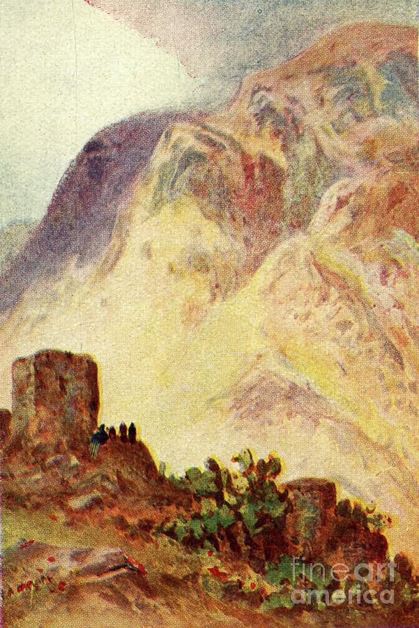 Mount Ebal And Mount Gerizim - John Iv Drawing by Print Collector