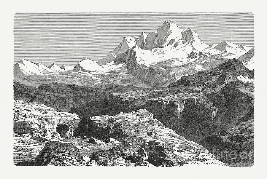 Mount Everest, 8,848 M M 22,838 Ft Digital Art by Zu 09