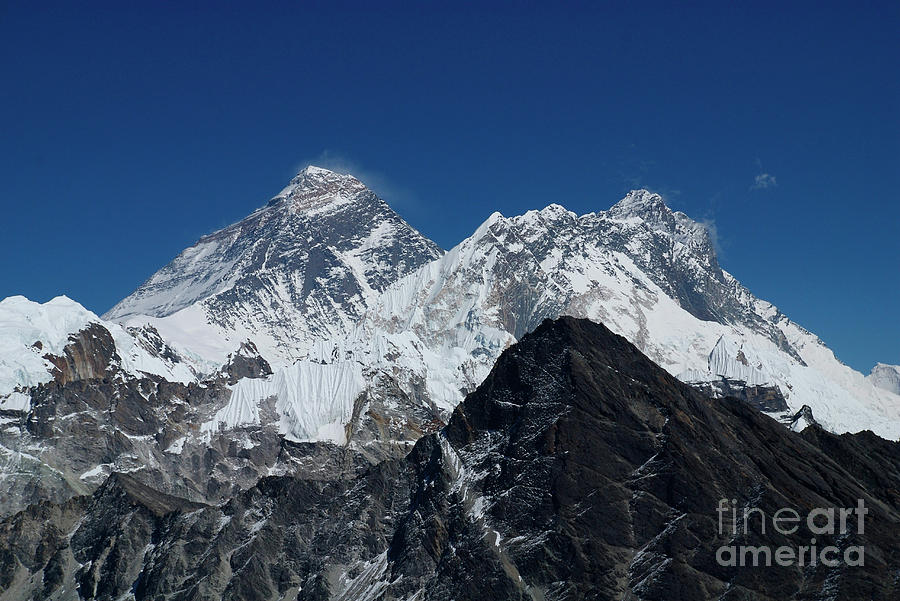 Mount Everest, Nepal Photograph by Jonathan Mitchell - Fine Art America