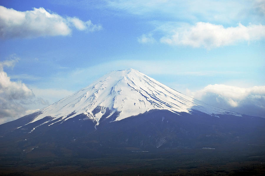 Mount Fuji In Spring, Japan by Jean-philippe Tournut