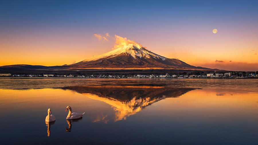 Mount Fuji Sunrise Photograph by Royhoo